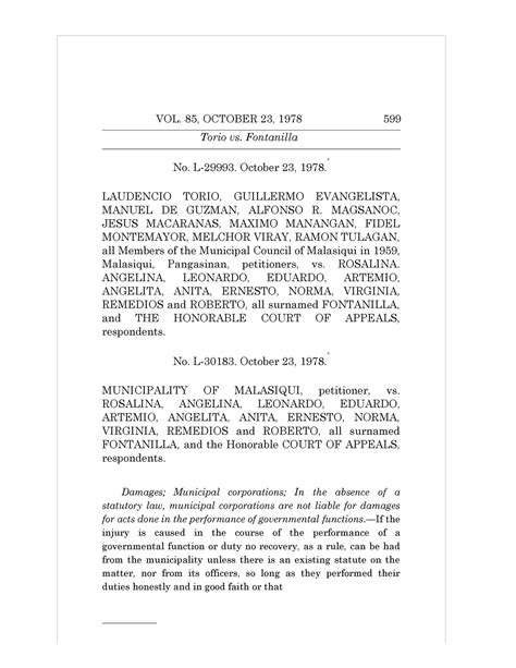 torio v fontanilla|G.R. No. 71159 .